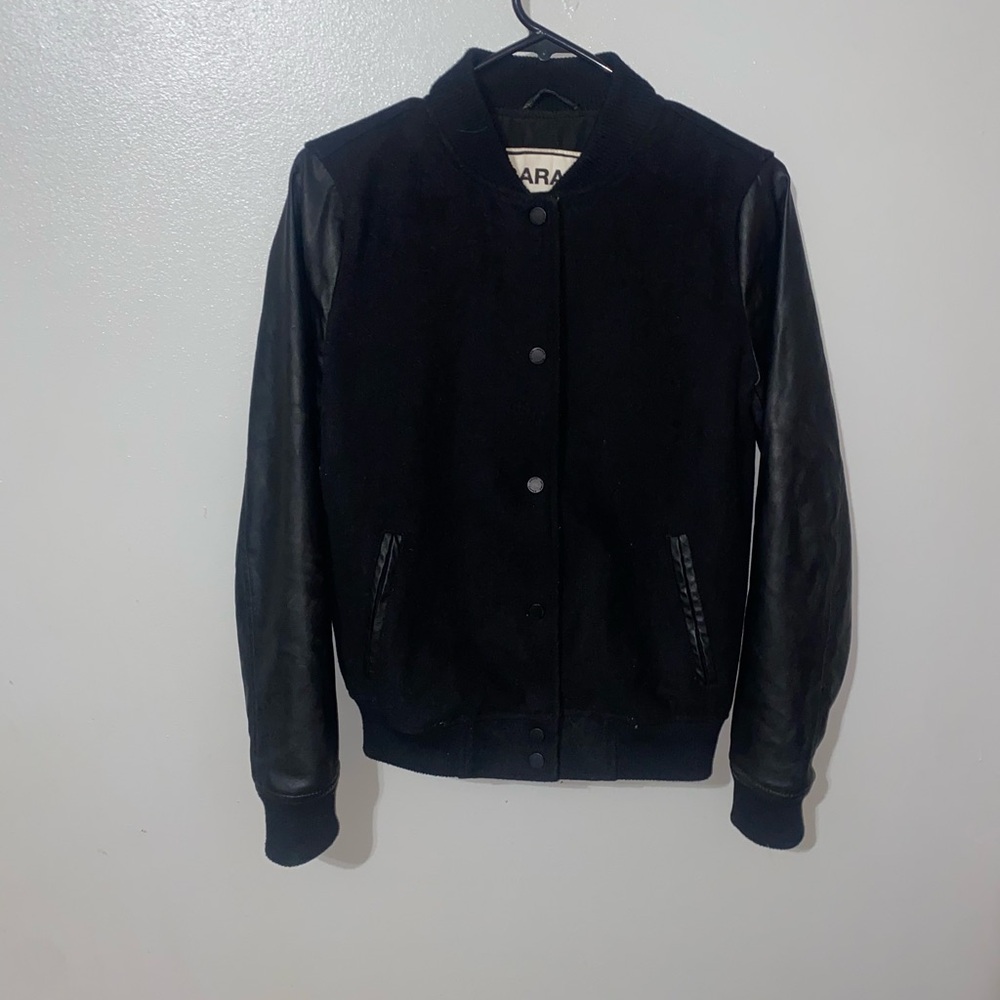 Garage Black Bomber Jacket